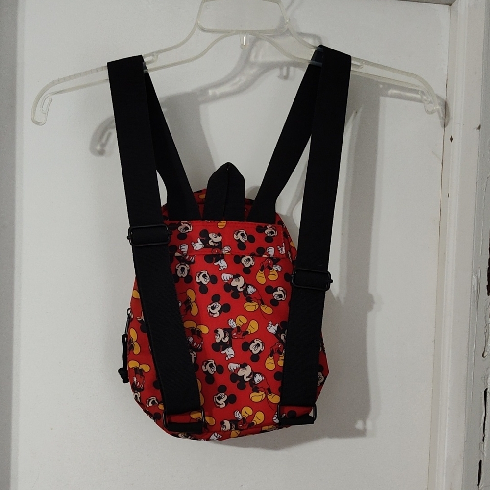 Disney Mickey Mouse Red Backpack - image 2